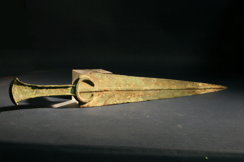 Luristan Bronze Short Sword, ca 8th century BC<BR> Provenance: Habib Anavian, NY collected in 1960's